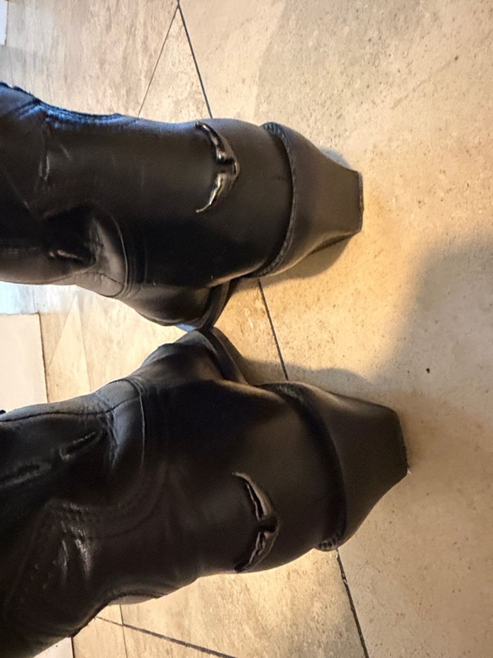 Zadig&Voltaire Women's Cara Western Leather Ankle Boots size 37 - Picture 4 of 6